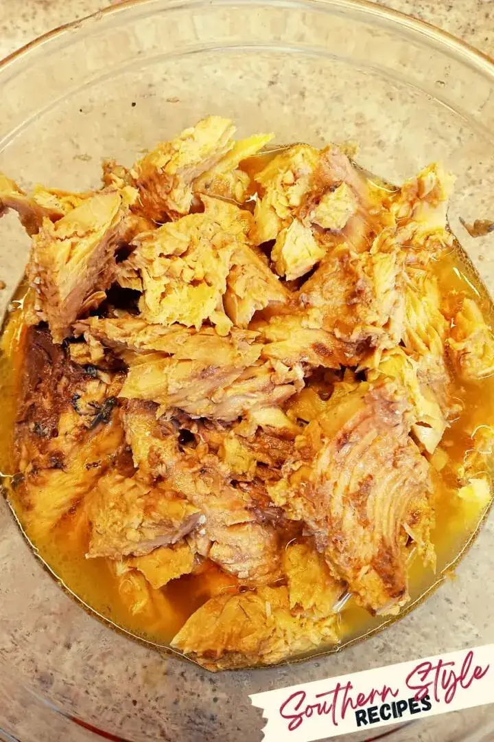 deboned salmon from can