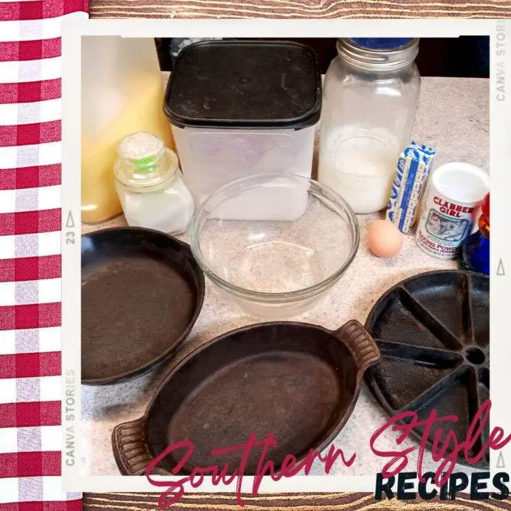 Southern Corn Bread Recipe Ingredients