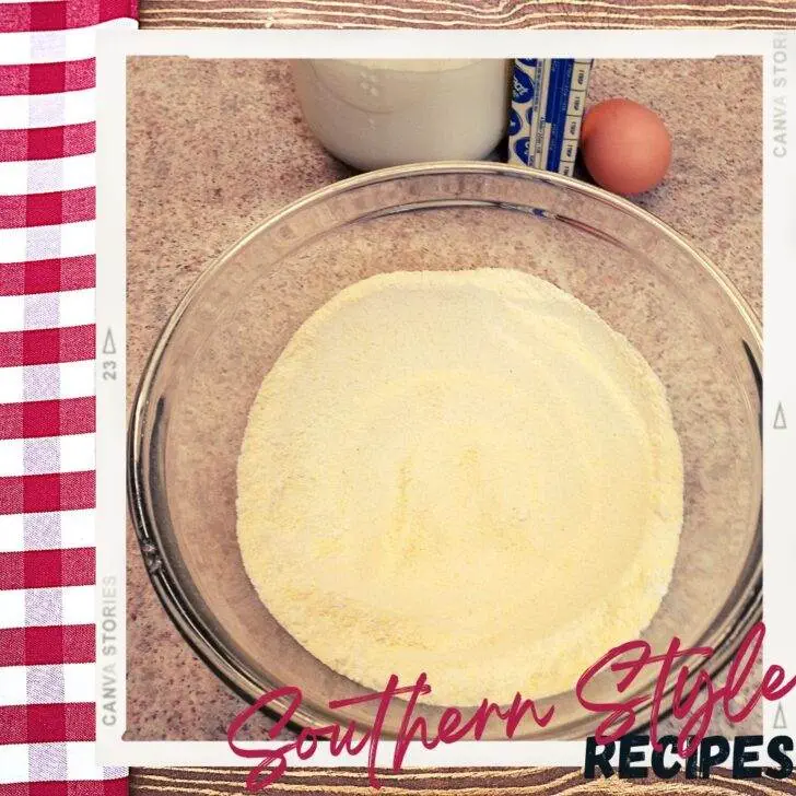Southern style corn bread recipe dry ingredients
