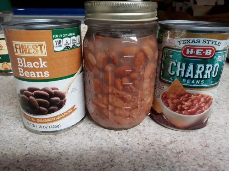 bean options for Mexican Beef and Rice Skillet