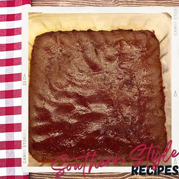 Chocolate layer for Crunchy Fudge Sandwiches