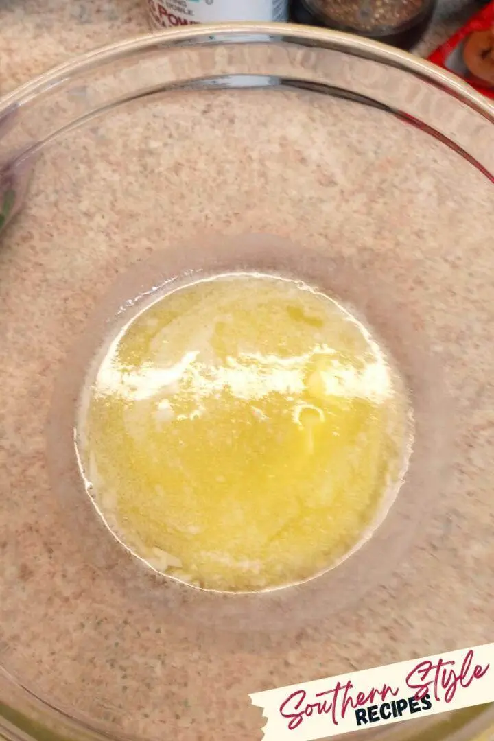 melt butter for flapjack pancake recipe