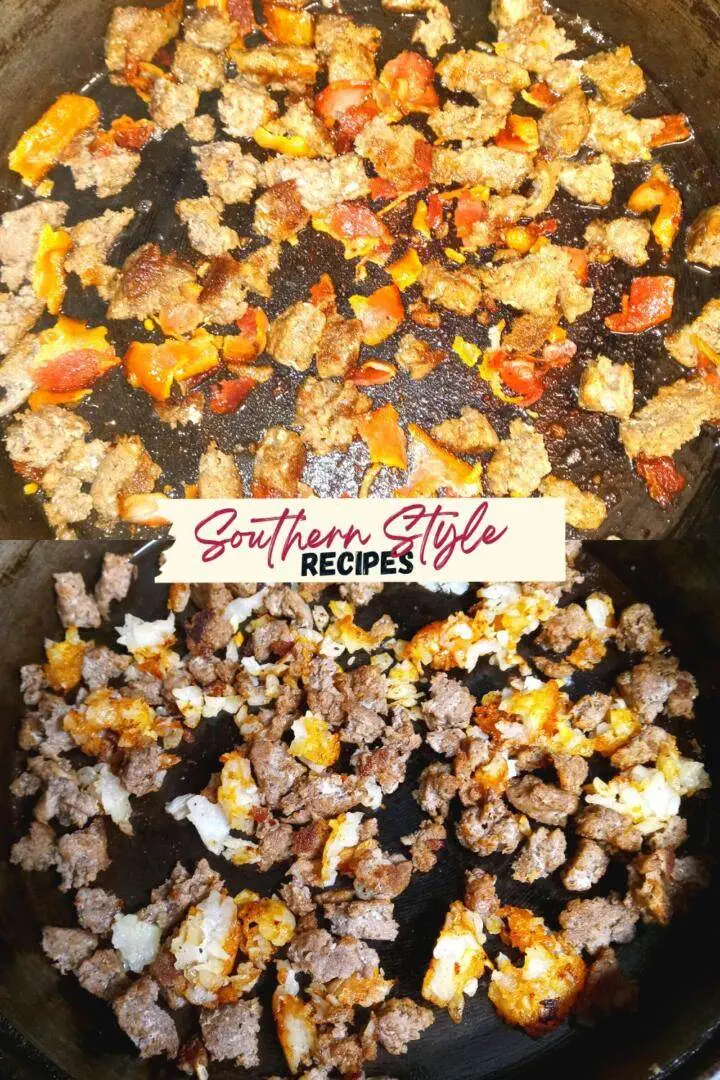 meat crumbles for Breakfast Scramble Recipe