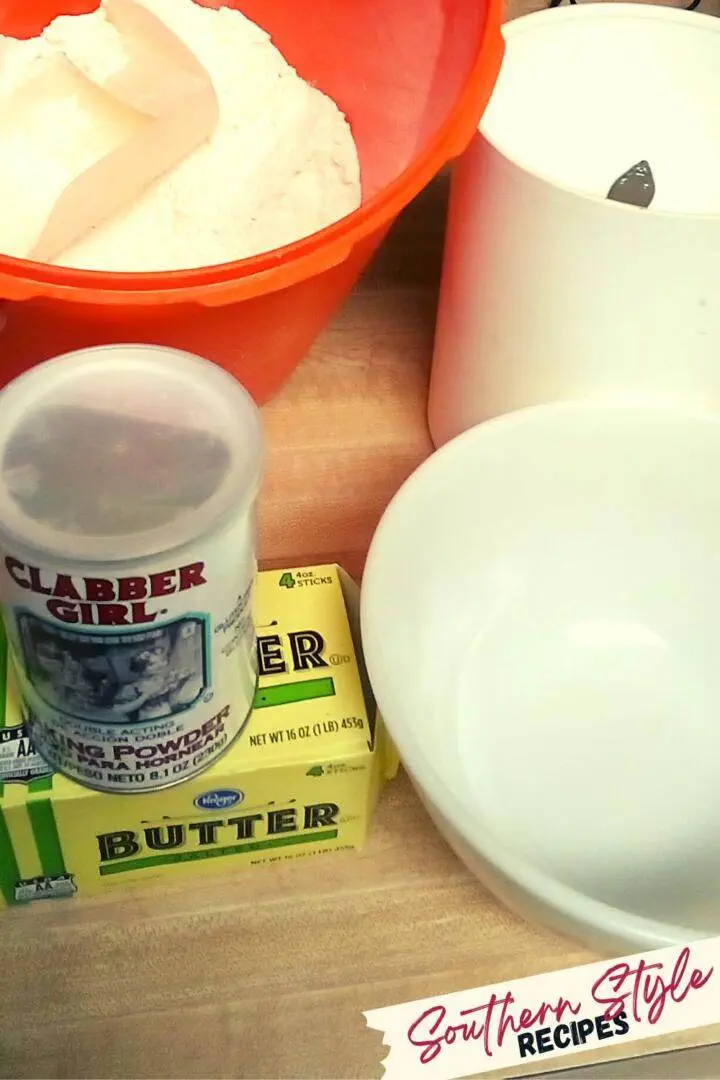 ingredients for drop biscuits
