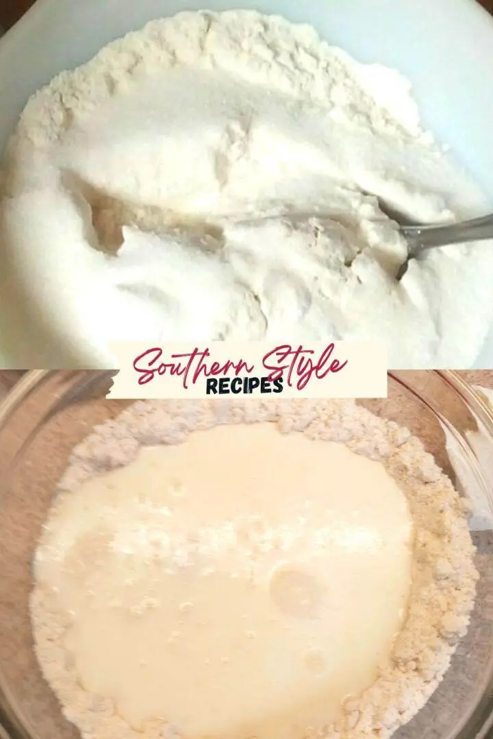 dry ingredients for drop biscuits