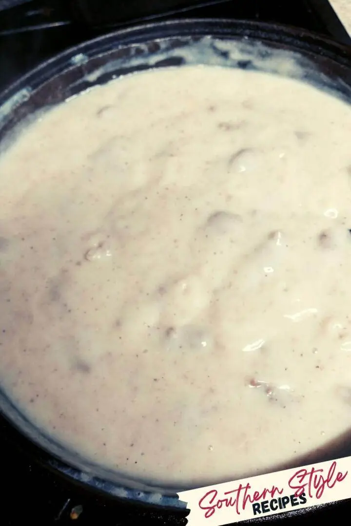 thickened gravy with steak