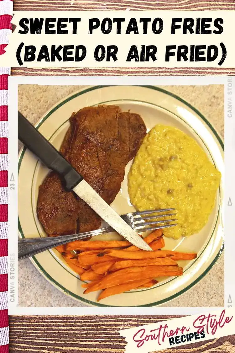 Sweet Potato Fries (Baked or Fried)
